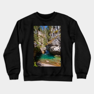 Canada. Banff National Park. Johnston Canyon. Crewneck Sweatshirt